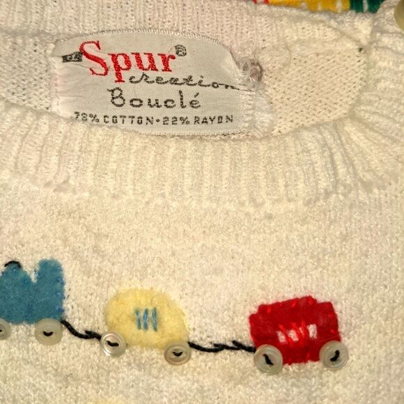 Spur Creation Boucle' Vintage Sweater - Picture 3 of 10